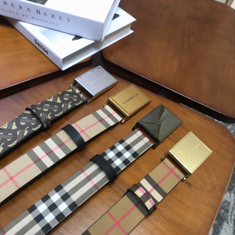 Burberry Belt 34mmX95-125CM 7d46